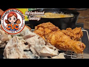 Preparing Food For Hurricane Idalia - Step by Step - How to Cook Tutorial - Bone-In Fried Chicken