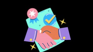 Download Business Contract On Alpha Channel for free