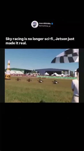 Learn Daily AI | Follow us (@learnwithme.ai ) , Jetson just took innovation to the skies. At UP.Summit 2025, four Jetson ONE aircraft stunned the crowd with... | Instagram