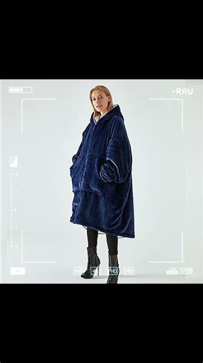 Oversized Hoodie Blanket UK | Ultra Soft Fleece Wearable Blanket for Winter