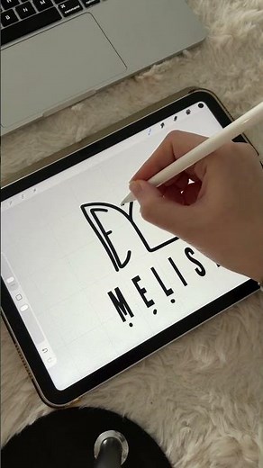 Create a Stunning Name Logo in Procreate Learn Design Tips #Procreate #LogoDesign #NameLogo