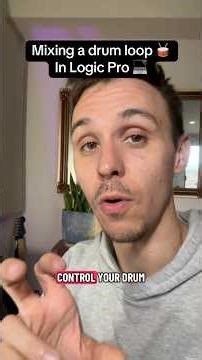 Flexible drum loops: Logic Pro! #logicprox #logicprotips #musicproduction #logicprotutorial #drums