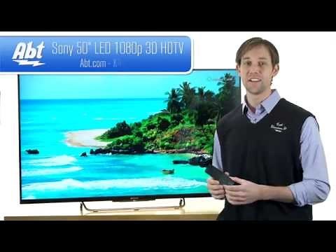 Sony 50 inch LED 1080P 3D HDTV - KDL50W800B Overview