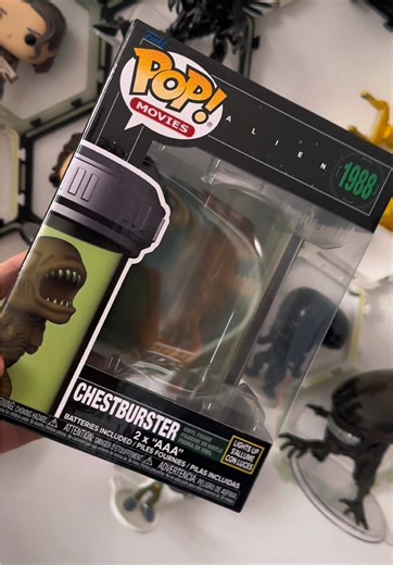 👽 It’s HERE ! Funko Chestburster (1988) from Alien ! 🫣 #chestburster #Aliens #Alien #funkopop #xenomorph