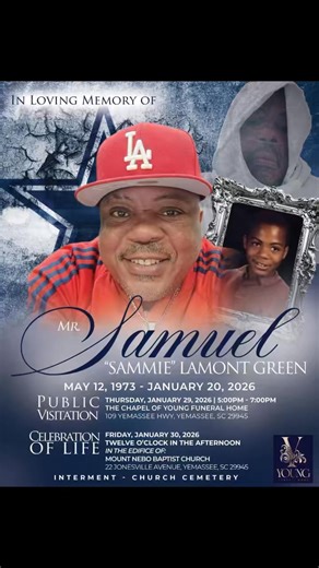 The services of celebration honoring the life of Mr. Samuel “Sammie” Green. Please continue to keep this family in prayer, and feel free to share in expressions of sympathy and love. https://www.articobits.com/obituaries/young-funeral-home-inc/mr-samuel-sammie-green-obituary | Young Funeral Home, Inc.