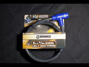 (25) Lock Picking: Brinks Max Security Tubular Cable Lock