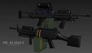 MK. 46 Light Machine Gun