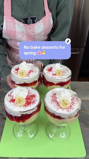 Delicious No-Bake Spring Desserts for Family and Friends