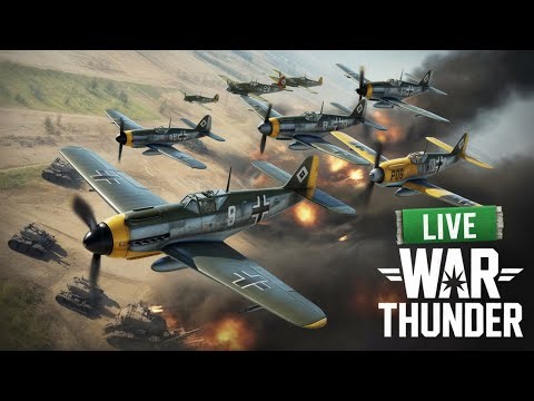 War Thunder Air Arcade Top Player Doing Top Things--1440p (HD) LIVE STREAM!