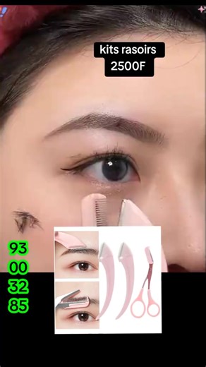 Obtenez des sourcils parfaits en un clin d'œil ✨