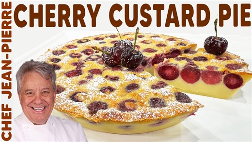 Cherry Clafoutis Recipe - Classic French Custard Pie (Clafoutis aux Cerises)