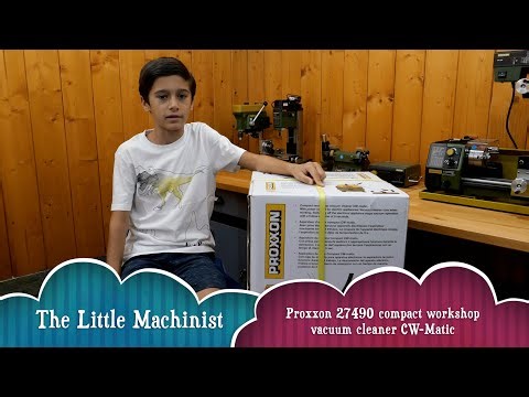 Proxxon 27490 compact workshop vacuum cleaner CW-Matic