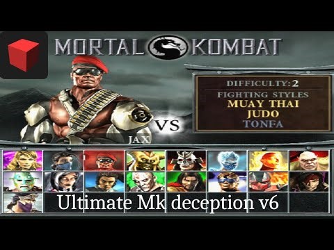 Como instalar ultimate mk deception v6 no celular emulador:Nethersx2