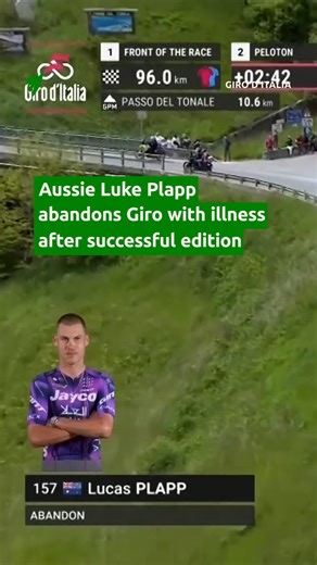 Ben fatto, Luke! 🇦🇺🇮🇹 Plapp abandoned the Giro overnight with illness but leaves a winner after an emphatic Stage 8 victory from the breakaway for Australian team GreenEdge Cycling ! 📺 #Giro d’Italia | Catch up on SBS On Demand | SBS Sport