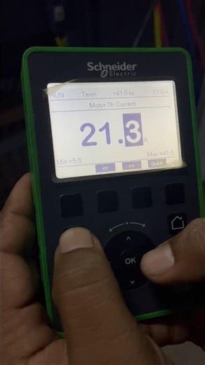 ATV320 parameter setting