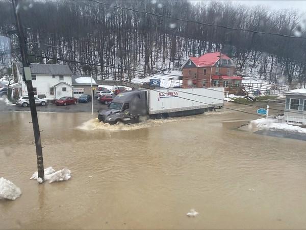 PHOTOS: Flooding impacts roads in north central West Virginia