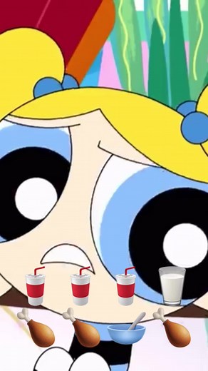 Iconic Eating Moments with The Powerpuff Girls