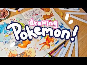 ✨changing Pokémon designs?! || filling a sketchbook with pokemon