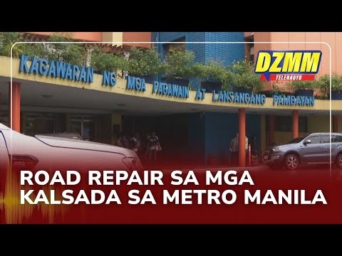 DPWH to conduct 1-month road repair in some streets in Metro Manila | DZMM Teleradyo (1 August 2025)