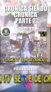 2.7K views · 4.4K reactions | Nunca está demás recordar los bloopers de Cronica TV porque como dicen ellos, están FIRME JUNTO AL PUEBLO  #humor #retro #meme #fyp #cronica | Millennials.mas30 | Facebook