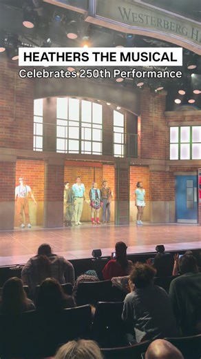 Heathers the Musical (@heathersmusical) celebrated 250 performances Off-Broadway tonight with new cast members Peyton List (@peytonlist), Kuhoo Verma (@therealkuhoo), Kate Rockwell (@katerockwellnyc), and more! | BroadwayWorld