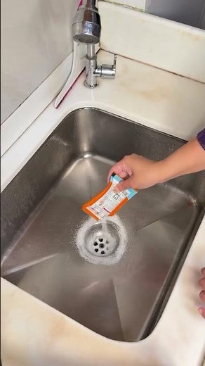 How to Fix a Clogged Kitchen Sink Drain Easily at Home ✨ | Pollie Drain Cleaner