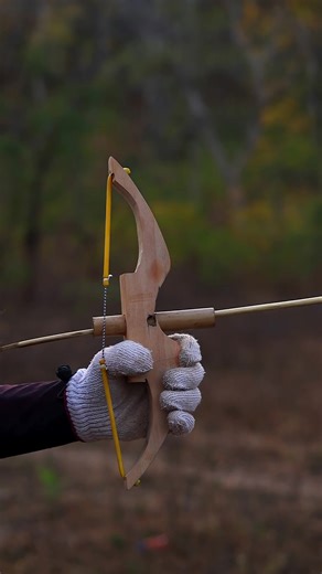 Simple bow from wood. #arrow #bow #archery #fyp #viral | bow