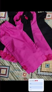 “Cute Girls Outfit Set💖Pink & Black Dress + Pant Combo😍Stylish Kids Dress Set#cute🎀💖#trandingshorts