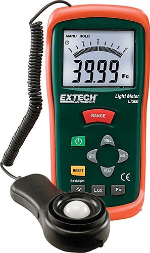 Máy đo cường độ ánh sáng EXTECH LT300 (0-400,000Lux)