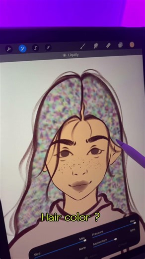 Color Picker Challenge! #art #cute #kawaii #digitalart #shorts