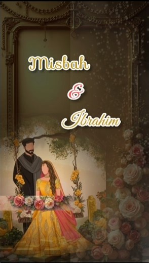 sady veer di wedding hai wedding invitation video#digitalinvitation #engagement#mehndi#nikkah#viral