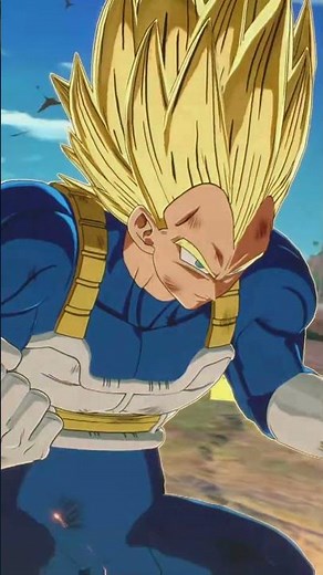 Vegeta’s Super Vegeta Transformation in Sparking Zero 💥 | Ultimate Saiyan Power #Shorts