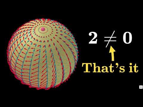 The better proof of hairy ball theorem in a 1946 lecture | Hopf's proof