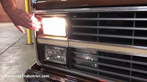2.1K views · 44 reactions | Randy showing the Custom Clear Headlights, Custom Front Bumper and Custom Clear Side Markers on our customer's 1984 Chevrolet Silverado Pickup Truck! | USA1 Industries Chevy & GMC Square Body Truck Parts | Facebook