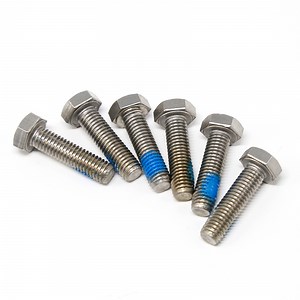 [Hot Item] Nylon Patch Locking Hex Bolt Hexagon Hex Cap Screw