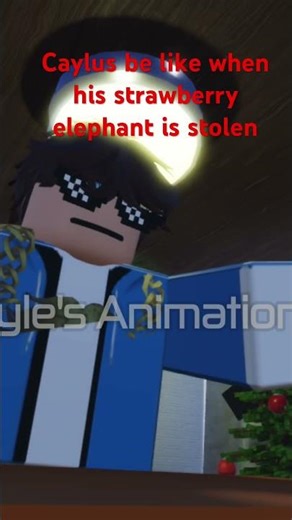 ￼Caylus when his strawberry elephant is stolen