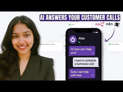 How to Build an AI Voice Agent for Your Business (n8n + Retell AI)