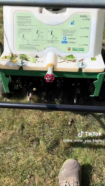 Fall is the best time to aerate and overseed in northern states. For the best chance at success, mow your grass short and bag the clippings. Aerate passive aggressively. Spread grass seed. Then water, water, WATER! #lawncare #lawntok #lawn #diy #lawntiktok #aeration #aerator #overseed #overseeding #fertilizer #scotts #scottsturfbuilder #scottsthickrlawn #milorganite #dadsoftiktok #yardwork #overseedingseason #wisconsin #fyp #fypシ #fypシ゚viral