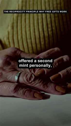 The Reciprocity Principle: Why Free Gifts Work