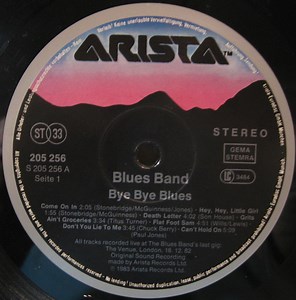 The Blues Band - Bye Bye Blues - The Blues Band Live