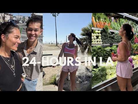 24 Hours in LA | YF-Con, Beach Workout, Erewhon