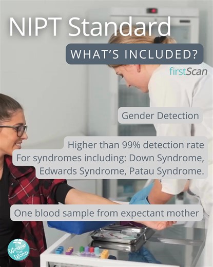 Our NIPT Standard package offers an early and safe way to screen for...