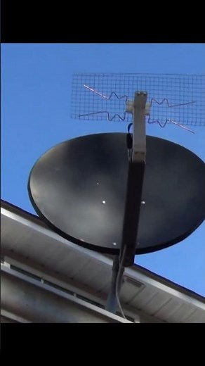 Covert a Dish to HDTV #antenna #hdtv #satellite