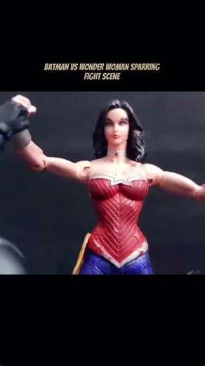 Batman Vs Wonder Woman Sparring Fight Scene Part 1
