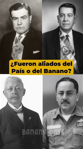 🟡 4 presidentes controversiales de la era bananera en Honduras 🍌🇭🇳 Durante la primera mitad del siglo XX, Honduras vivió bajo la influencia directa de las grandes compañías bananeras, especialmente la United Fruit Company y la Standard Fruit. Estos presidentes jugaron un papel clave en esa historia, entre concesiones, represión y escándalos: 📌 Manuel Bonilla (1903–1907 y 1912–1913) Fue uno de los primeros en conceder grandes extensiones de tierra y control ferroviario a las bananeras estado
