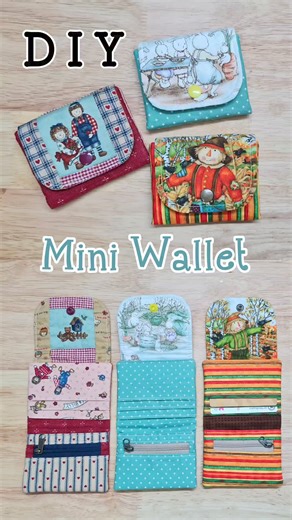 44K views · 684 reactions | DIY Mini Wallet #chanida #handmade #sewing #diy #tutorial | Chanida Handmade | Facebook