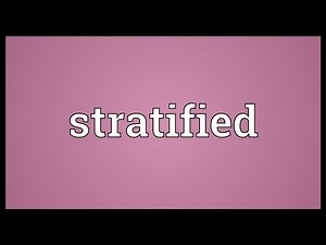 Stratified Meaning