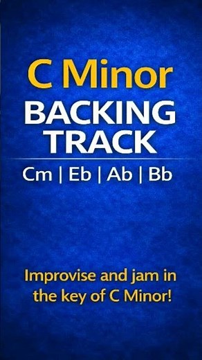 C Minor Backing Track | Jam & Improvise (Cm – Eb – Ab – Bb)