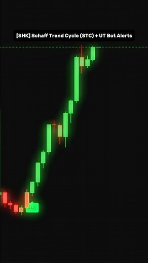 📈 Schaff Trend Cycle + UT Bot Alerts | Smart Entry & Exit Strategy! #tradingview