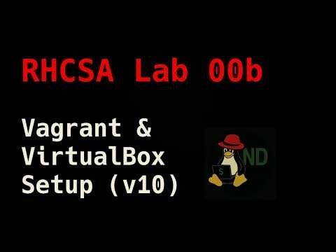 RHCSA Lab 00b: Another Vagrantfile for Rocky Linux v10! (Instead of v9)